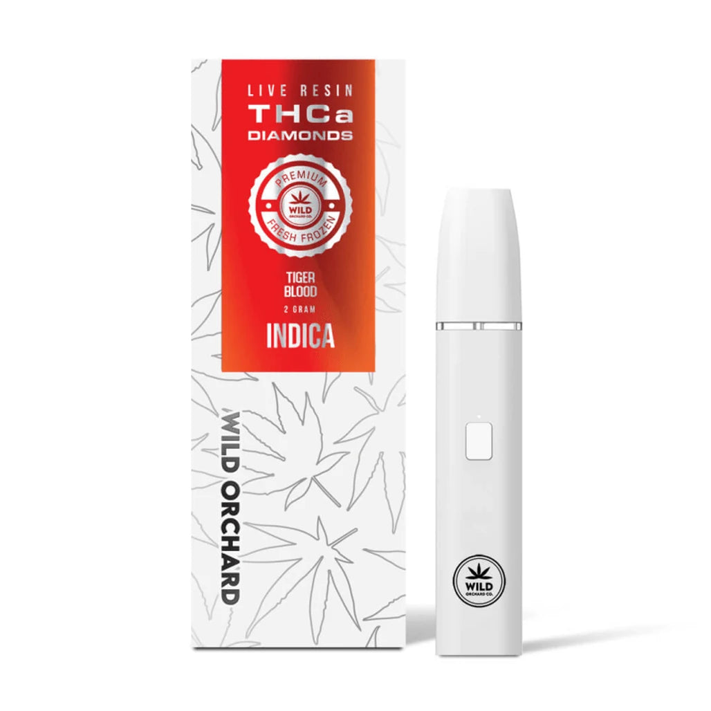 Wild Orchard Tiger Blood THCA Diamonds Live Resin 2g disposable