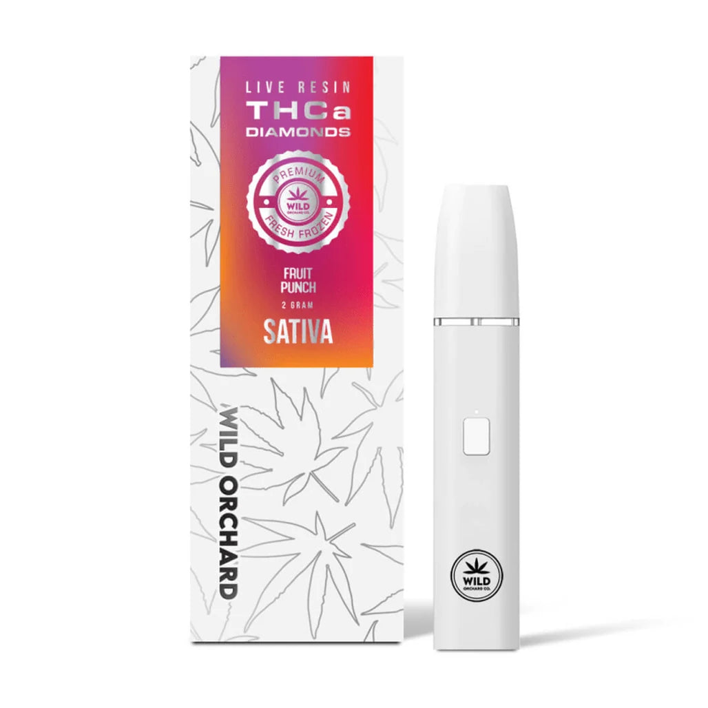 Wild Orchard Fruit Punch THCA Diamonds Live Resin 2g disposable