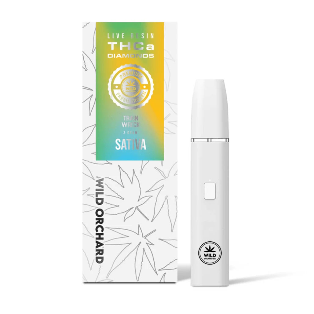 Wild Orchard Trainwreck THCA Diamonds Live Resin 2g disposable
