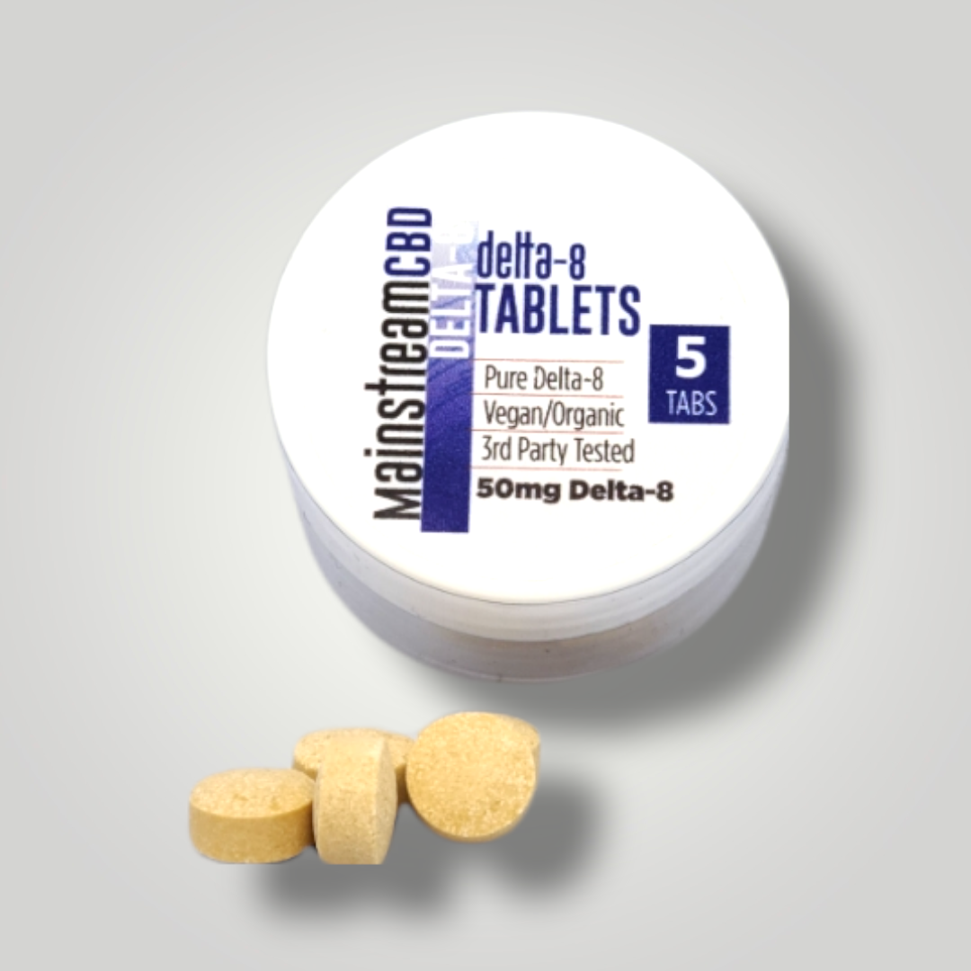 Delta-8 Tablets (50mg per Tablet)